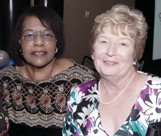 l to r: Sonia Moseley, RN, and Kathy J. Sackman, RN l to r: Sonia Moseley, RN, and Kathy J. Sackman, RN