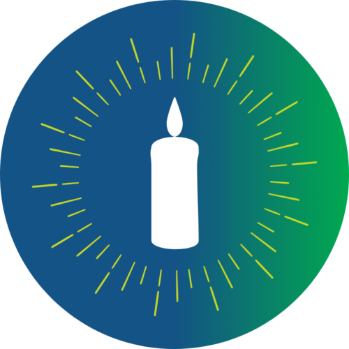 candle graphic